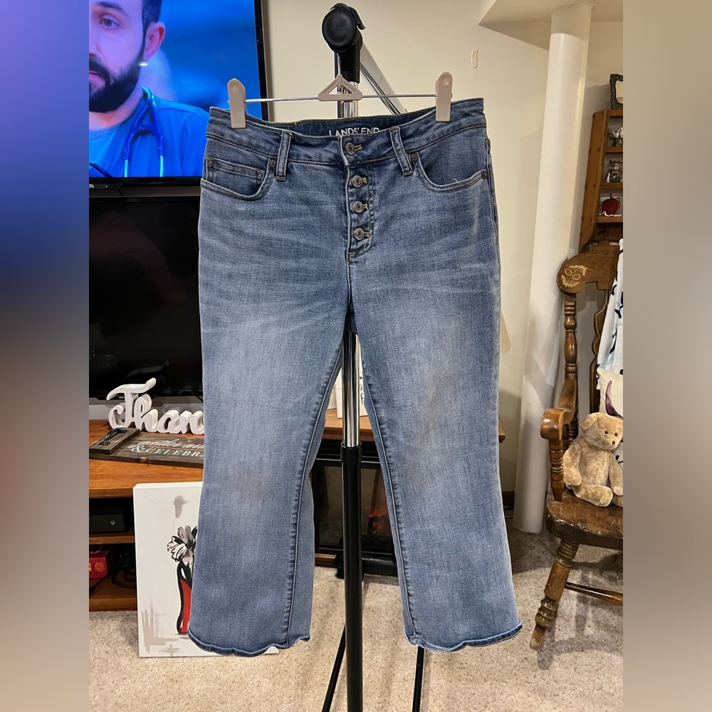 Land’s End wide leg capris